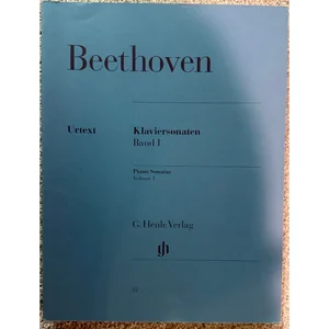 Henle Verlag Beethoven Klaviersonaten 1