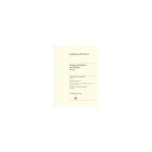 Henle Verlag Beethoven Violinsonaten 1