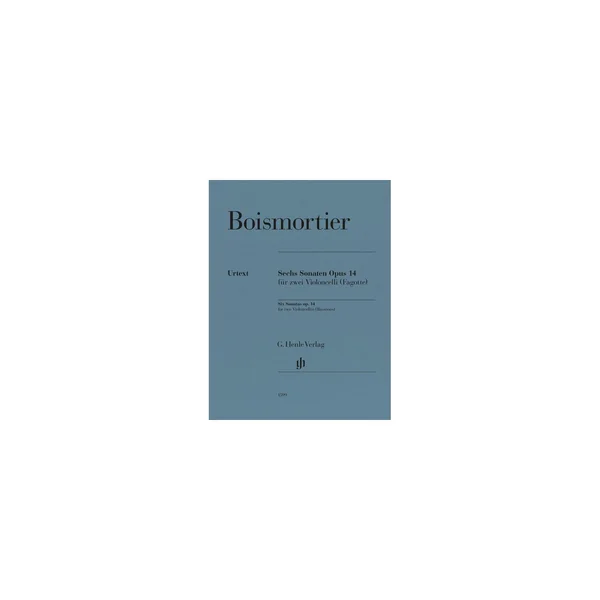 Henle Verlag Boismortier Sonaten 2 Celli