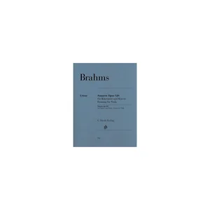 Henle Verlag Brahms 2 Sonaten op.120 Viola