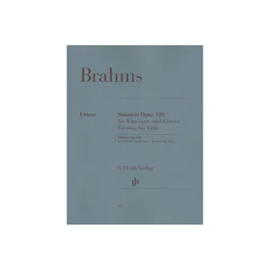 Henle Verlag Brahms 2 Sonaten op.120 Viola