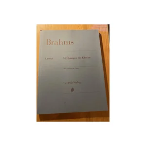 Henle Verlag Brahms 51 Übungen für Klavier