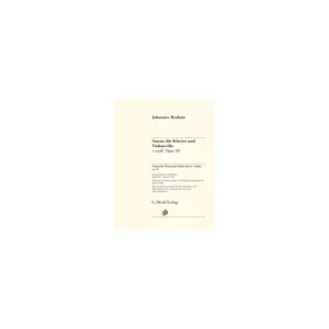 Henle Verlag Brahms Cellosonate op. 38