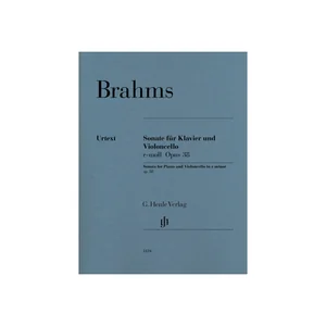 Henle Verlag Brahms Cellosonate op. 38