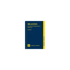 Henle Verlag Brahms Klarinettenquintett