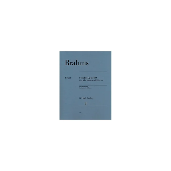 Henle Verlag Brahms Klarinettensonaten