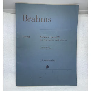Henle Verlag Brahms Klarinettensonaten