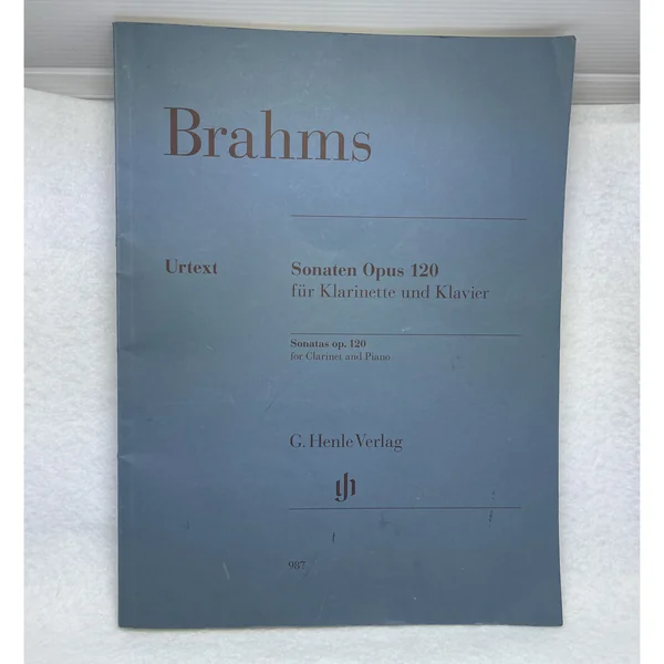 Henle Verlag Brahms Klarinettensonaten