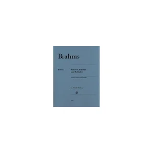 Henle Verlag Brahms Sonate Scherzo Ballade