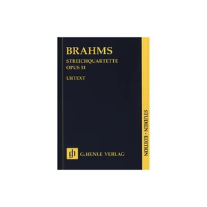 Henle Verlag Brahms Streichquartette op. 51