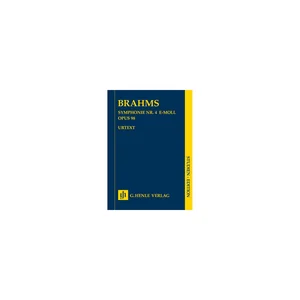 Henle Verlag Brahms Symphonie Nr. 4