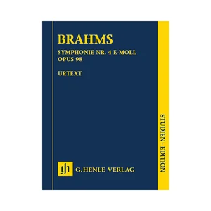 Henle Verlag Brahms Symphonie Nr. 4