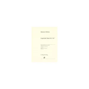 Henle Verlag Brahms Ungarische Tänze 1-10