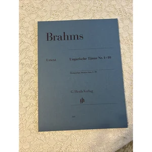 Henle Verlag Brahms Ungarische Tänze 1-10