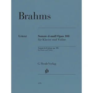 Henle Verlag Brahms Violinsonate op.108