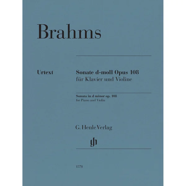 Henle Verlag Brahms Violinsonate op.108