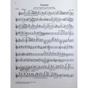 Henle Verlag Brahms Violinsonate op.108