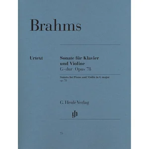 Henle Verlag Brahms Violinsonate op.78