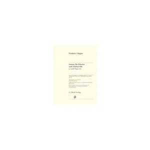 Henle Verlag Chopin Cellosonate op. 65