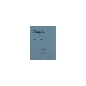 Henle Verlag Chopin Etüden