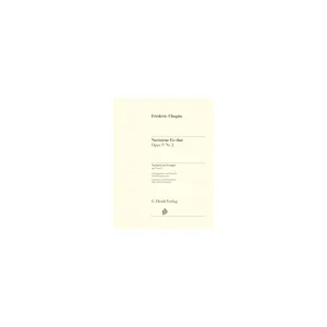 Henle Verlag Chopin Nocturne op.9 Nr.2