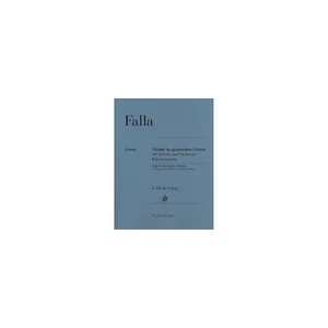 Henle Verlag De Falla Nächte in spanischen