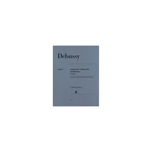 Henle Verlag Debussy Cellosonate