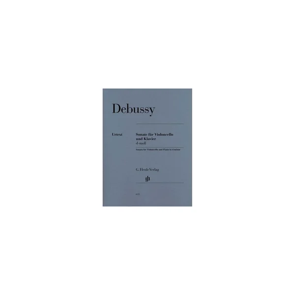 Henle Verlag Debussy Cellosonate