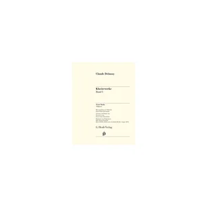 Henle Verlag Debussy Klavierwerke 1