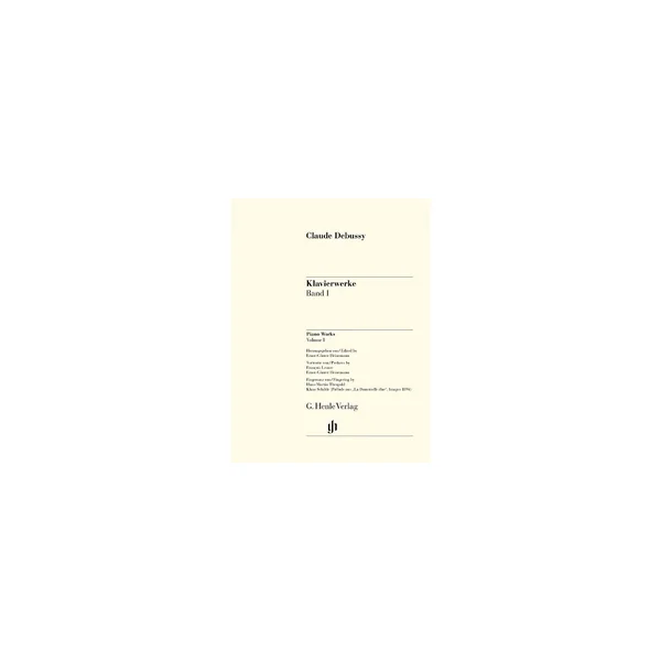 Henle Verlag Debussy Klavierwerke 1