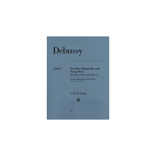 Henle Verlag Debussy Première Rhapsodie