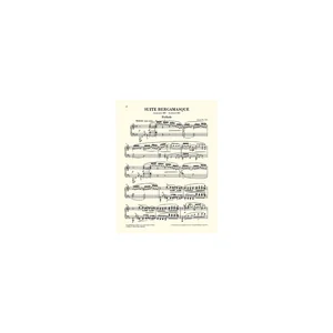 Henle Verlag Debussy Suite bergamasque