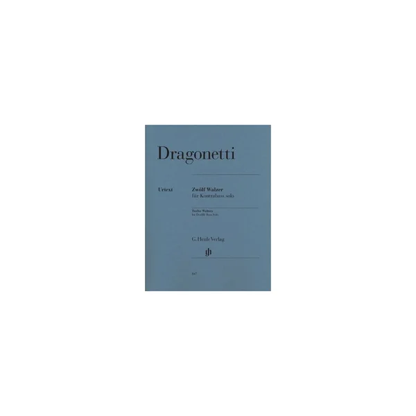 Henle Verlag Dragonetti Walzer Kontrabass