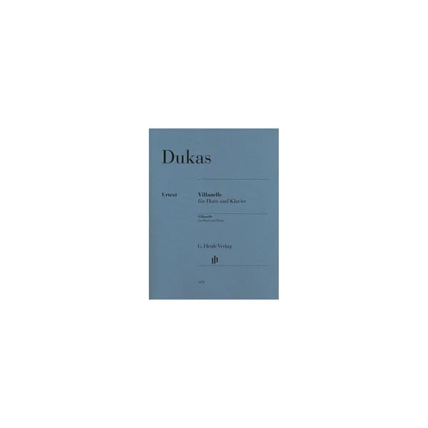 Henle Verlag Dukas Villanelle Horn