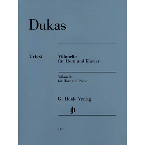 Henle Verlag Dukas Villanelle Horn