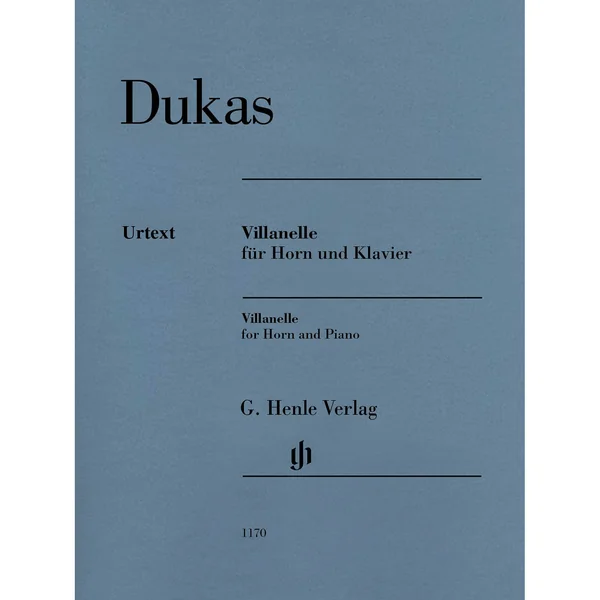 Henle Verlag Dukas Villanelle Horn