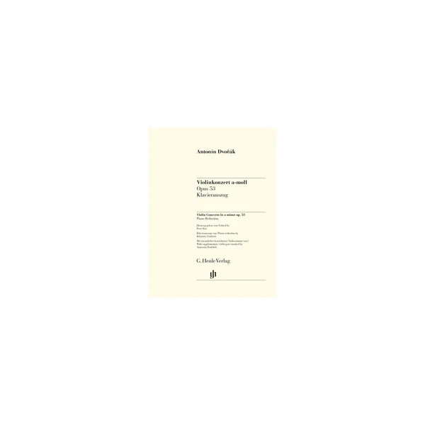 Henle Verlag Dvorák Violinkonzert Op. 53