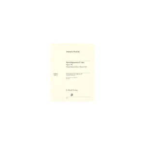 Henle Verlag Dvorak Streichquartett F-dur