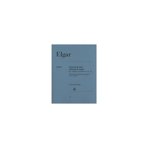 Henle Verlag Elgar Chanson De Nuit/De Matin
