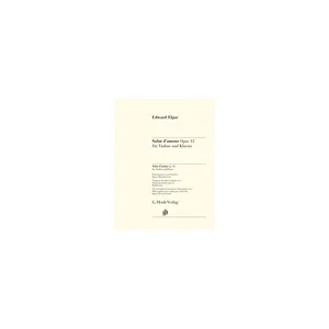 Henle Verlag Elgar Salut d'Amour Violin