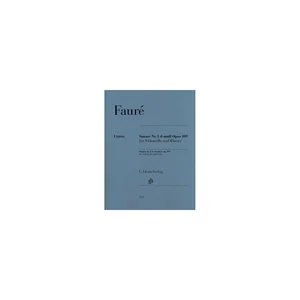 Henle Verlag Fauré Cellosonate Nr. 1