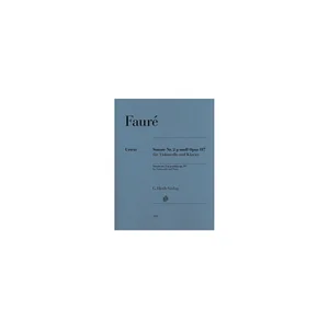 Henle Verlag Fauré Cellosonate Nr.2