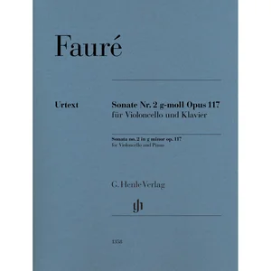 Henle Verlag Fauré Cellosonate Nr.2