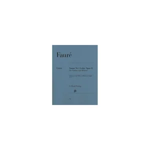Henle Verlag Fauré Violinsonate Nr. 1
