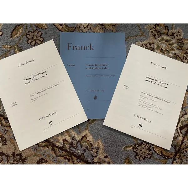 Henle Verlag Franck Violinsonate