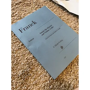 Henle Verlag Franck Violinsonate