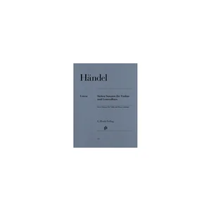 Henle Verlag Händel Sieben Sonaten Violin