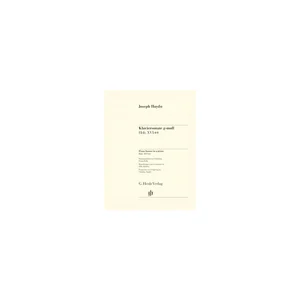 Henle Verlag Haydn Klaviersonate Hob. XVI: