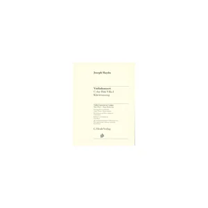 Henle Verlag Haydn Violinkonzert Hob.VIIa:1