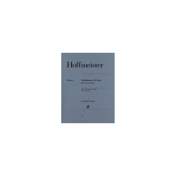 Henle Verlag Hoffmeister Violakonzert